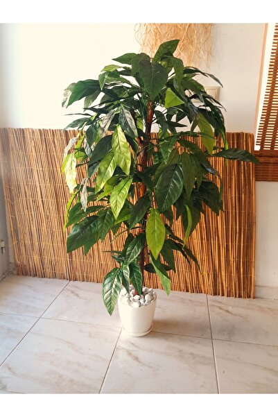 YEŞİLADA Yapay Ceviz Ağacı 60 Cm Yapay Ağaç Büyük Yeşil Geniş Yaprak