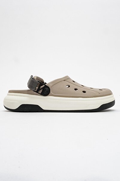 Ccway Sabo Women's Slippers - Velcro, Gray White Black