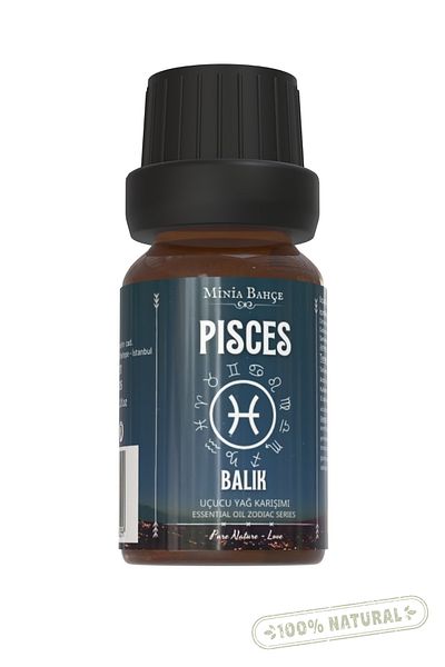 Minia Bahçe Bitki ve Sanat Atölyesi Pisces Pisces - Essential Oil Mix, 10ml
