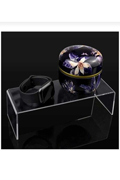 hazal tasarım Pleksi Şeffaf Merdiven Sergileme Standı Tek Kademeli Stand 35 Cm