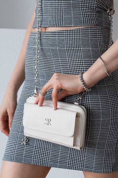 H&D COLLECTİON Mini geantă de mână și de umăr cu compartiment pentru telefon 8007