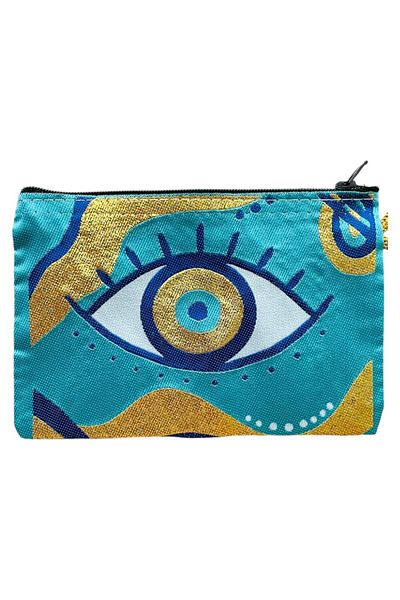 GALATA GIFT Portofel de damă de mărime medie - cu fermoar, căptușit, portofel pentru monede cu model Kilim 15x10