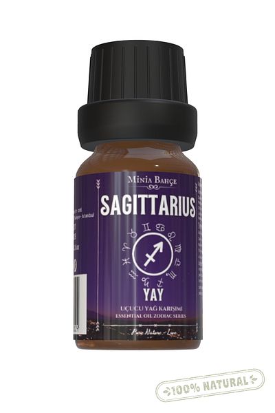 Minia Bahçe Bitki ve Sanat Atölyesi Sagittarus Spring Sign - Essential Oil Mix, 10ml
