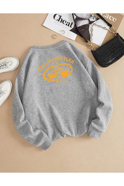 Massgai Φούτερ με στάμπα Special Forces Unisex Oversize - Φούτερ με κουκούλα με λαιμόκοψη