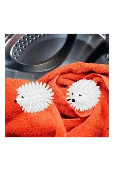 evimdeyokyok Hedgehog Designed Laundry Feather Collection Ball