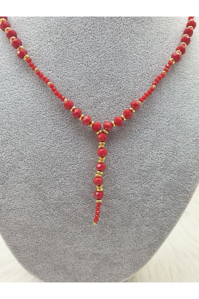 HAPPY HANDMADE 68cm Necklace and 20cm Bracelet - Gift Crystal Evening Dress Set of 2