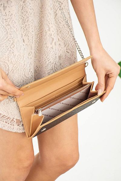 H&D COLLECTİON Мини чанта клъч с верижка