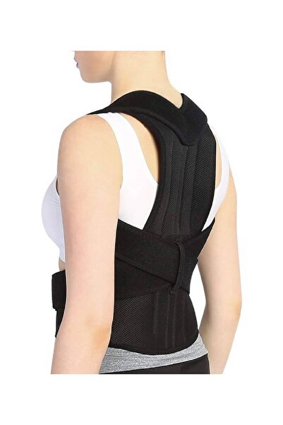 RAJ Balenli Medikal Dik Duruş Sırt-bel Korsesi Kadın-erkek Dik Duruş Sporcu Korsesi Standart Beden
