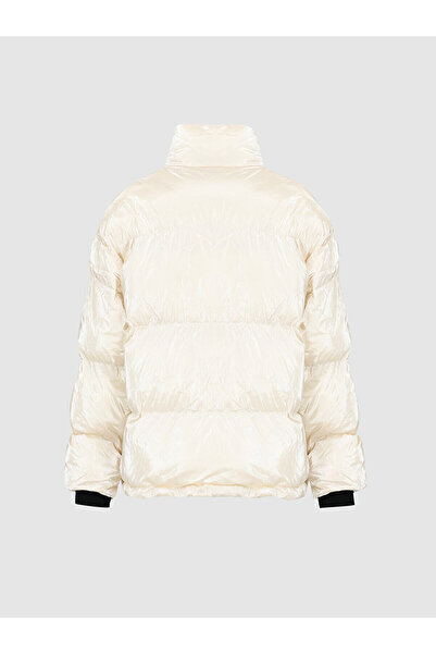 Ltb Dik Yaka Beyaz Mont