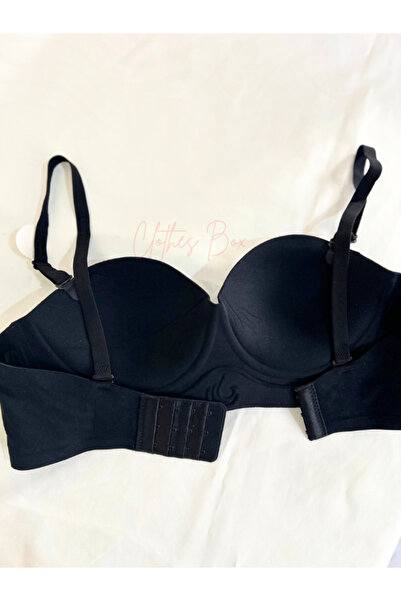 F.K Σουτιέν με σουέτ με υφή Push Up Strapless