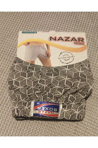 Modaley Giyim Nazar Yıldız Ανδρικό Boxer Cotton -my0001