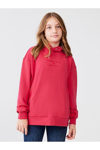 Ltb Pink Sweatshirt - Relaxed Fit