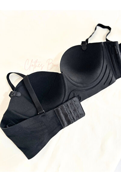 F.K Сукня з ефектом пуш-ап, без бретелей, з наповнювачами