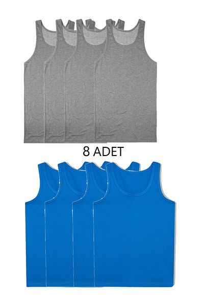 PİERLES 8-Piece Mixed Color Men's Athlete Set