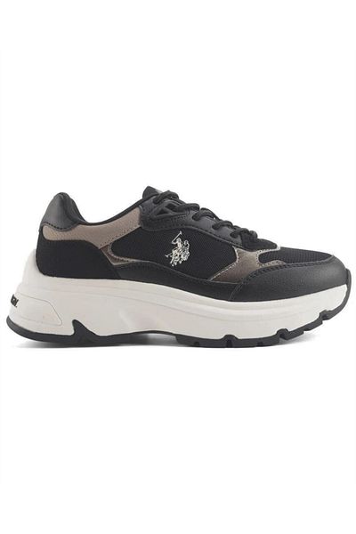 U.S. Polo Assn. Baza. Polo Assn. Viavai 4Pr Pantofi sport negri casual pentru femei