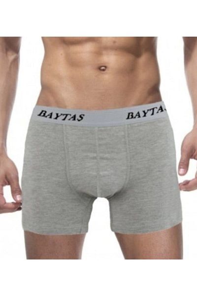 Modaley Giyim Baytaş Lycra Ανδρικό Boxer Grey