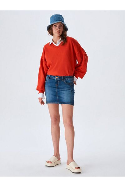 Ltb Fustă adrea mini Jean