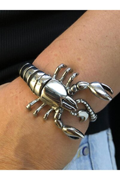 Men's Steel Bracelet - Scorpio Shaped Lighted Box • Luxury Model • Lover • Spouse • Father
