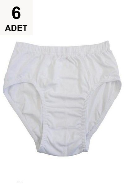 SİERNA 6 Men's Panties - White Srn-003816
