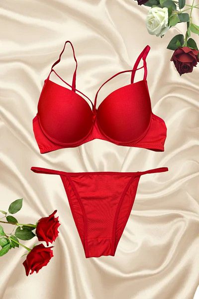 Modaley Giyim Bra and Panty Set with Support -Ml01