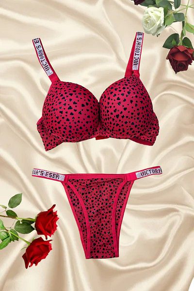 Modaley Giyim Stone Strap Supported Bra Set -Ml01