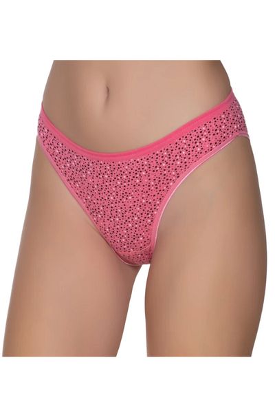 PİERLES Chiloți de bikini colorați din Lycra Gingham pentru femei, pachet de 6