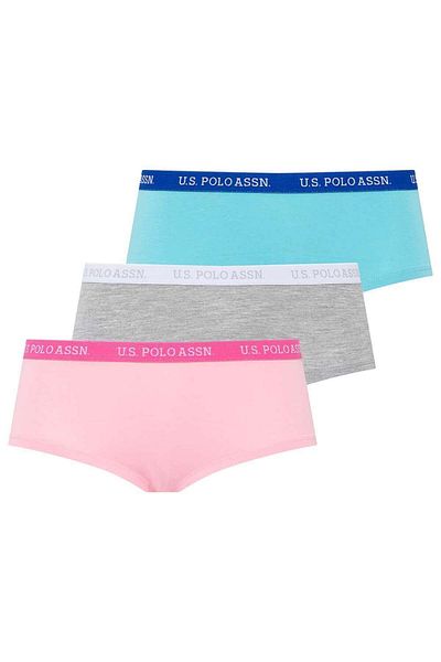 U.S. Polo Assn. U.S. Polo Assn. Set de 3 piese pentru femei - roz, gri, melange și mentă 0BS.S2.U4.Bb6.6Aa.Tt1.I.1DdAa5.N.24.BS