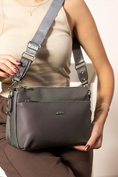 H&D COLLECTİON Geanta de umar model Messenger cu 4 compartimente cu curea dubla 6031