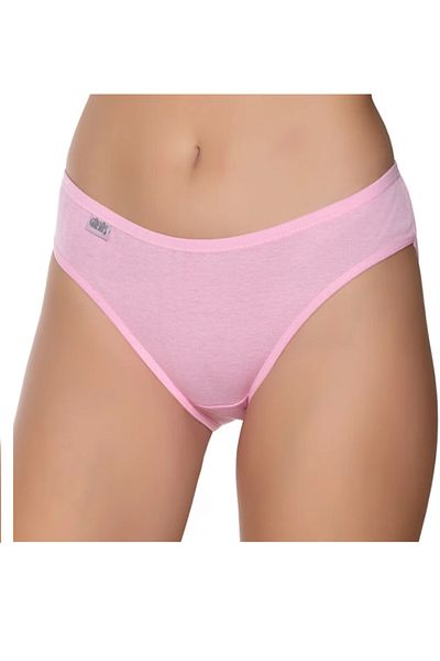 PİERLES Chiloți de bikini pentru femei, colorați, cu nervuri plate, pachet de 6