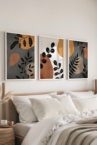 Postifull Set de pictură cu cadru, 3 bucăți de cadru alb și set de postere cu...