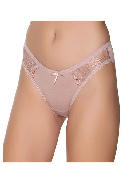 Modaley Giyim Γυναικεία Lycra Slim Waist Bikini εσώρουχα με δαντέλα στο διπλό πλαϊνό πακέτο 6 -ml01