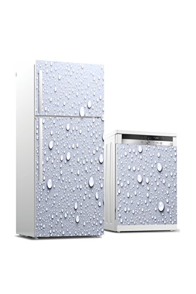 RENKLİ HOBBY Buzdolabı Ve Bulaşık Makinası Kapağı Kaplama Sticker - Kapak Fol...
