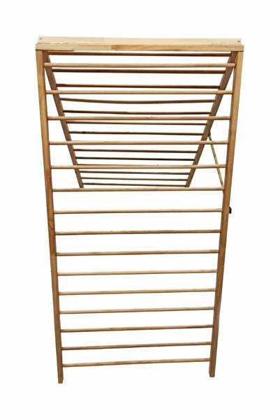 DM dekomar Ahşap Yer Kaplamaz Katlanır Ayarlı Askı Kurutmalık