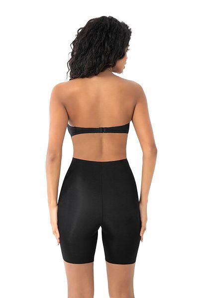 Bluewhs Women's Anti-Slip Silicone Firming Non-Marking Belly Slimming Laser Cut Long Corset Evening Dress