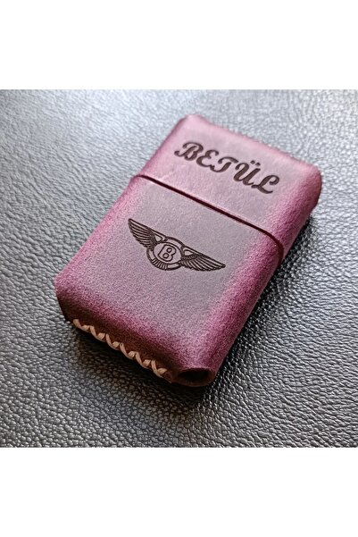 cgderi Zippo Model Kişiye Özel Hakiki Deri Çakmak Kılıfı Ve Çakmak