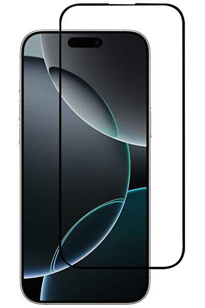 CEPSTOK Apple Iphone 16 Pro 6.3" Kırılmaz Cam 5d Tam Kaplayan 9h Temperli Ekr...
