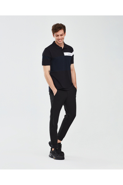 SKECHERS Polo Shirt M Short Sleeve Erkek Siyah Polo Yaka Tshirt S241196-001