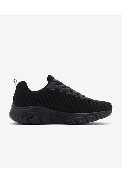 SKECHERS بوب بي فليكس تشيل إيدج118106 BBK - حذاء رياضي أسود للرجال