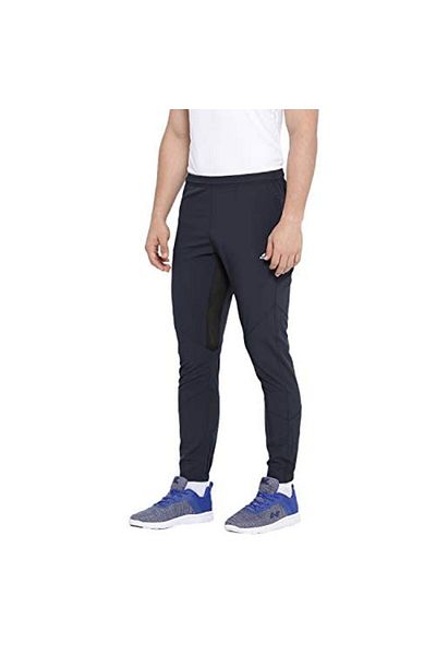 Nivia بنطال رياضي Aqua-2 للرجال (أزرق داكن، XXL) | جزء سفلي للركض والجري والليالي | مزود بجيب