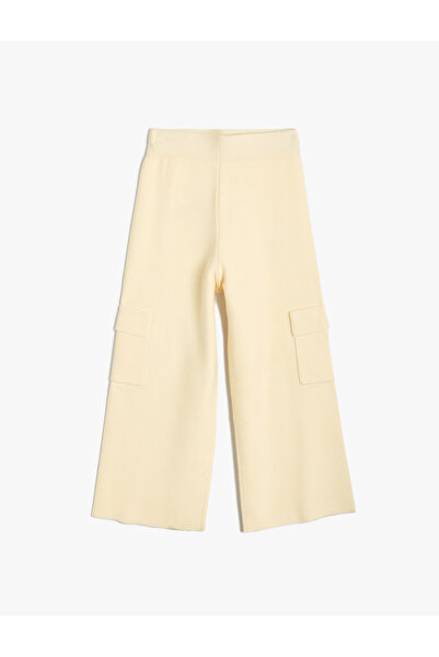 Koton Alapszintű, széles szárú nadrág teherszállító zsebekkel