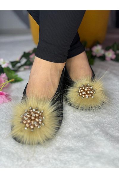 SiFu STYLE Елегантност и комфорт заедно: Домашни пантофи Black Diamond Stone Pisi Booties