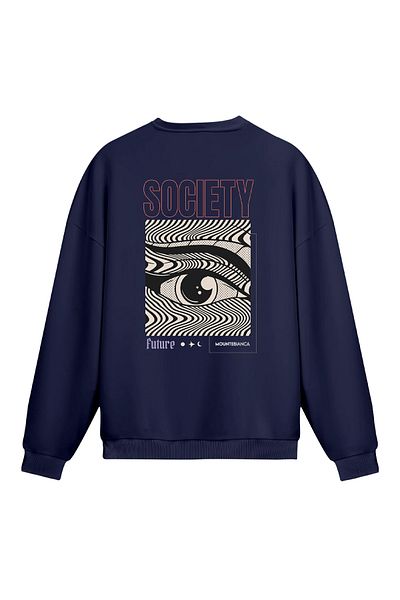 Mounte Bianca Unisex Society - Κανονικό φούτερ