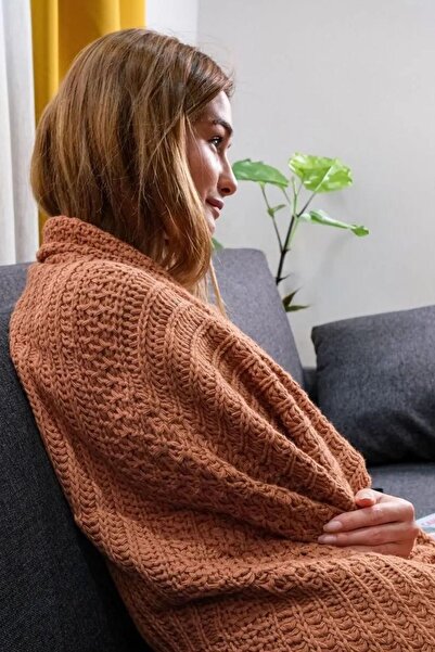 DALİSA Rebecca Knitwear Soft Sofa Shawl - Children's Blanket