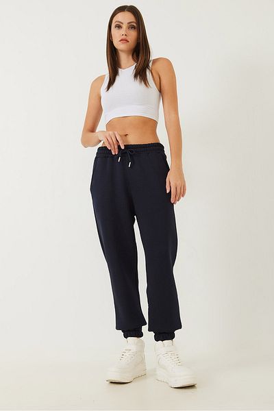 Bianco Lucci Damen-Jogginghose mit Taschendetail und elastischen Beinen MBHS011 60601011