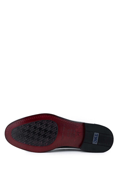 Tamer Tanca Erkek Hakiki Deri Siyah Deri Klasik Ayakkabı