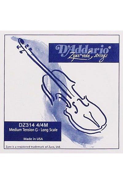 Daddario Dz314 Violin Single String - Zyex Medium Tension 4/4 Left String Violin String