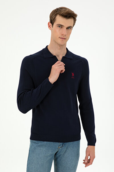 U.S. Polo Assn. سترة زرقاء داكنة للرجال 50293064 -VR033