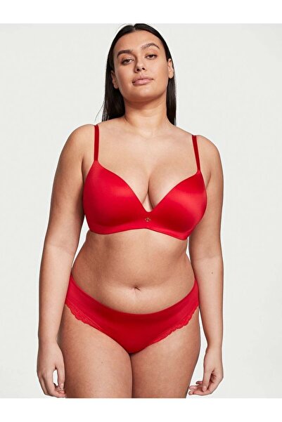 Victoria's Secret Kenarları Dantelli Pürüzsüz Tanga Külot