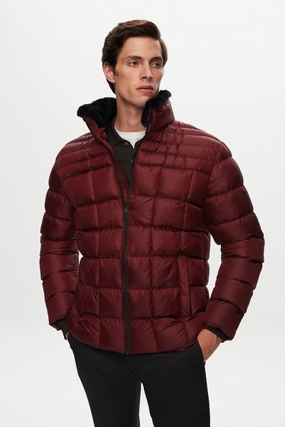 Twn Slim Fit Claret Red παλτό