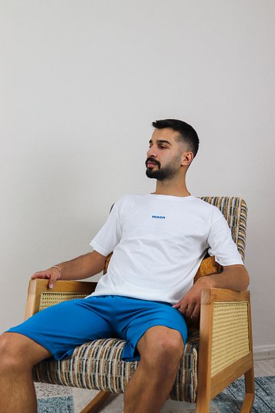 Ayans Pijama Ανδρικό καλοκαιρινό σετ πιτζάμες Capri - 100% βαμβακερό χτενισμένο